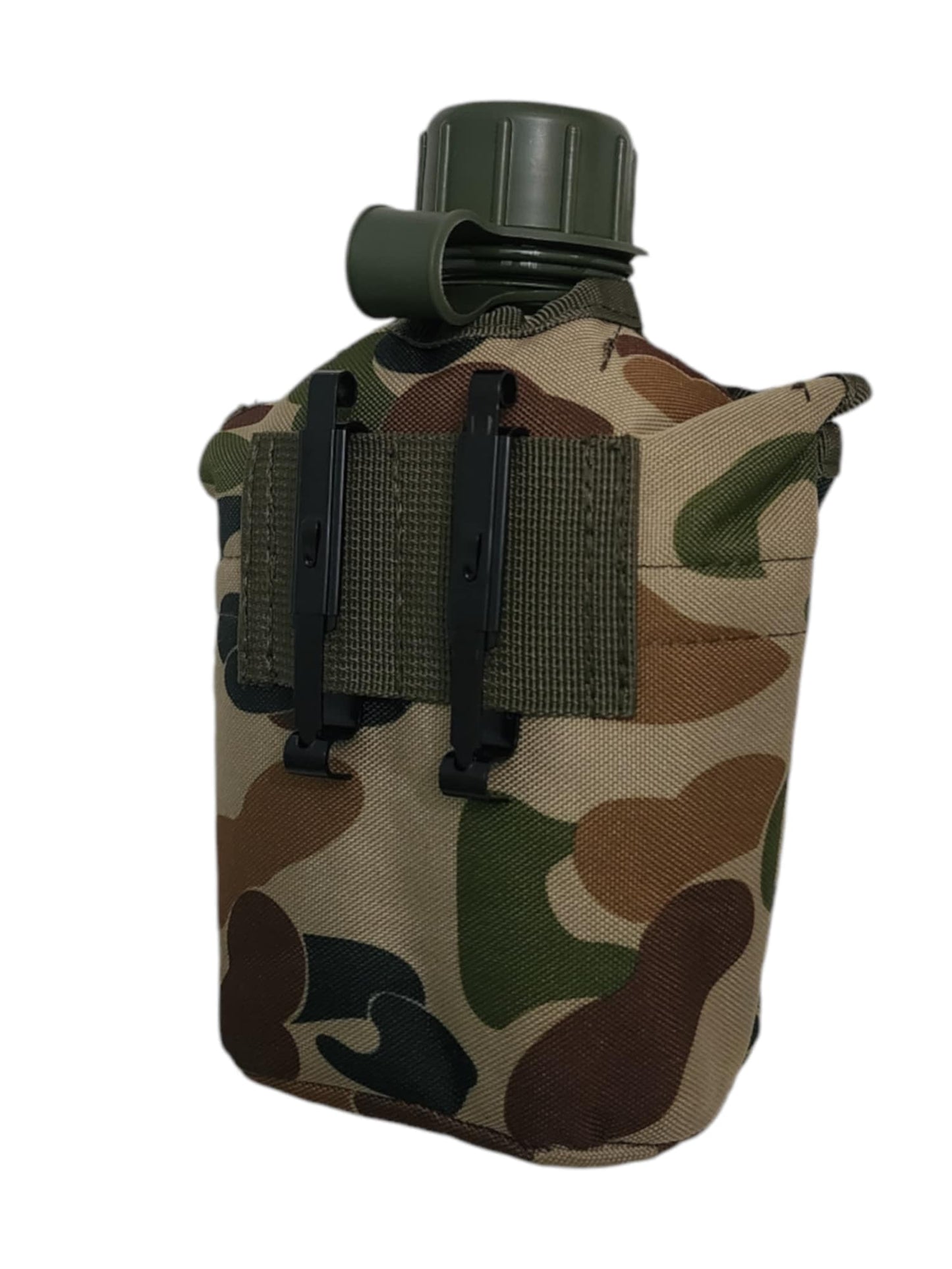 Military-Style Camo Drab Canteen 0.84 Quart/800ml